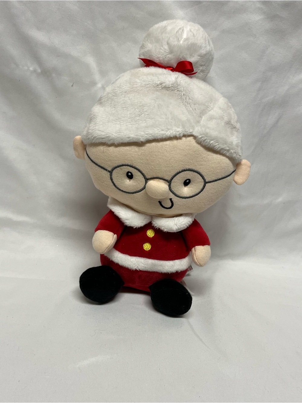 Gund Plush Grandma Doll in Red, White & Black
